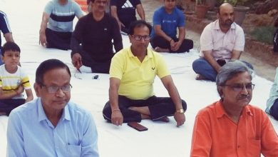 Photo of केंद्रीय संस्कृत विश्वविद्यालय में मना Yoga-डे 2022