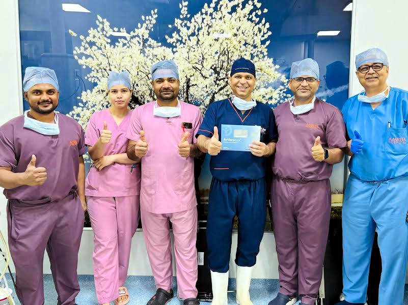 उत्तर भारत में पहली बार ह्यूमन डर्मल एलोग्राफ्ट (HDA) पैच से कंधे की सर्जरी सफल