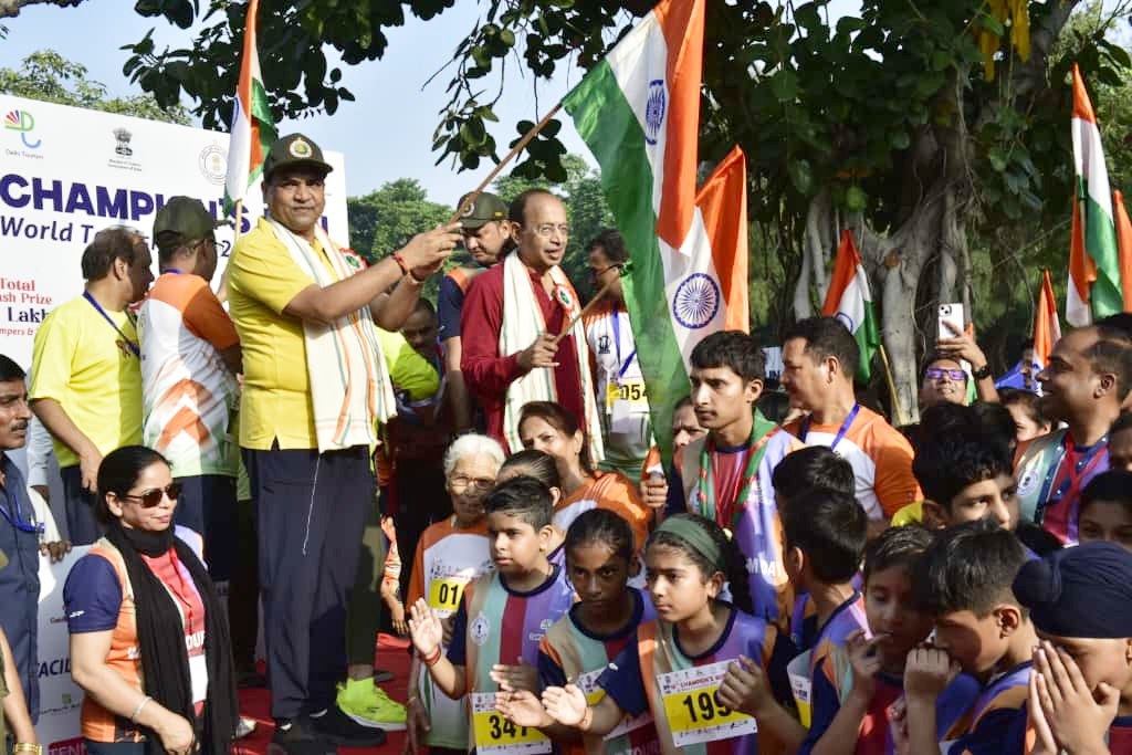 🌍 विश्व पर्यटन दिवस पर दिल्ली में आयोजित हुई 16वीं चैंपियन रन