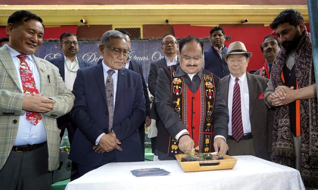 Christmas 2025: क्रिसमस पर उत्तर-पूर्व के ईसाई समाज के साथ जे.पी. नड्डा ने मनाया उत्सव