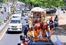 सम्राट अशोक जयंती पर कुशवाहा समाज का शक्ति प्रदर्शन, सड़कों पर उमड़ा जनसैलाब