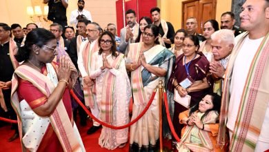 राष्ट्रपति भवन के ‘एट होम’ समारोह में शामिल हुईं भोपाल की दिव्यांग अधिकार कार्यकर्ता पूनम श्रोती