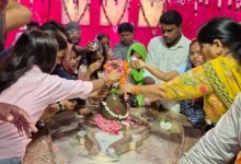 सावन के तीसरे सोमवार पर झण्डेवाला देवी मंदिर में गूंजे हर-हर महादेव के जयकारे