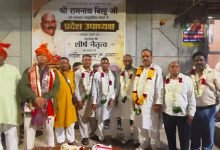 अक्षरधाम घाट पर सम्मान समारोह, समाज की एकजुटता और सेवा का लिया संकल्प