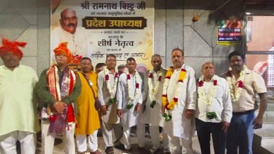 अक्षरधाम घाट पर सम्मान समारोह, समाज की एकजुटता और सेवा का लिया संकल्प