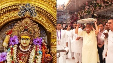 झण्डेवाला देवी मंदिर में माँ सिद्धिदात्री की पूजा, खेतरी विसर्जन के साथ नवरात्र संपन्न