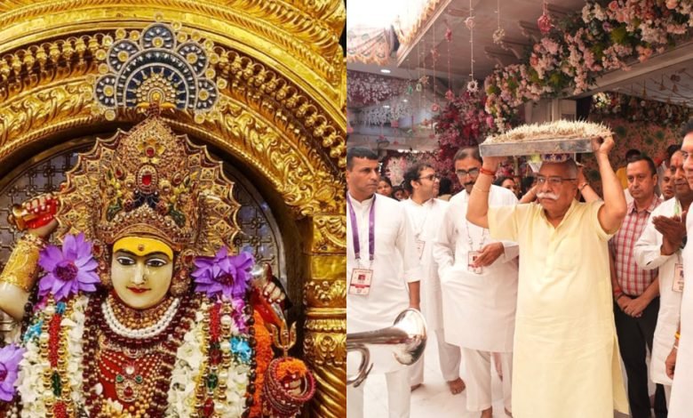 झण्डेवाला देवी मंदिर में माँ सिद्धिदात्री की पूजा, खेतरी विसर्जन के साथ नवरात्र संपन्न